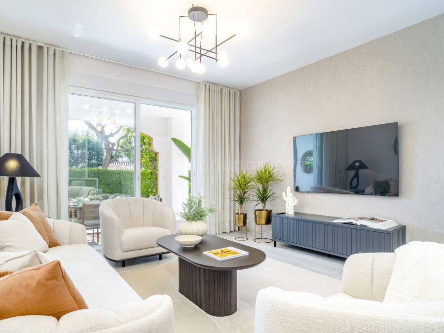 Ground Floor Garden Apartment in Nueva Andalucía