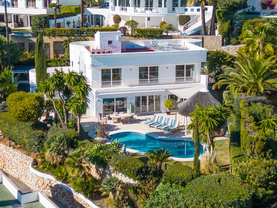 Villa Quatre Chambres avec Vue sur Mer à Altos Reales, Golden Mile, Marbella