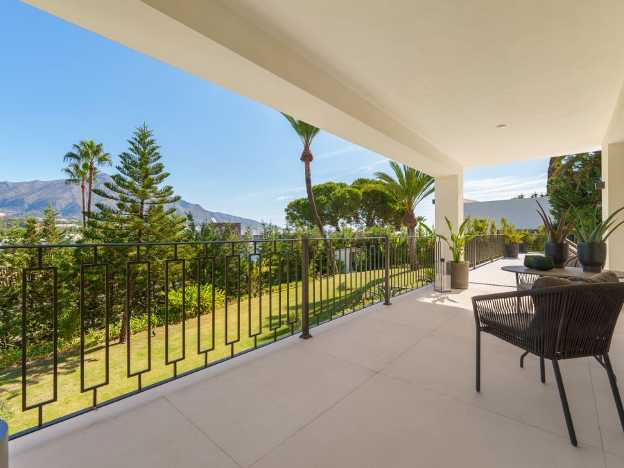 Villa mit Bergblick in Nueva Andalucia Marbella