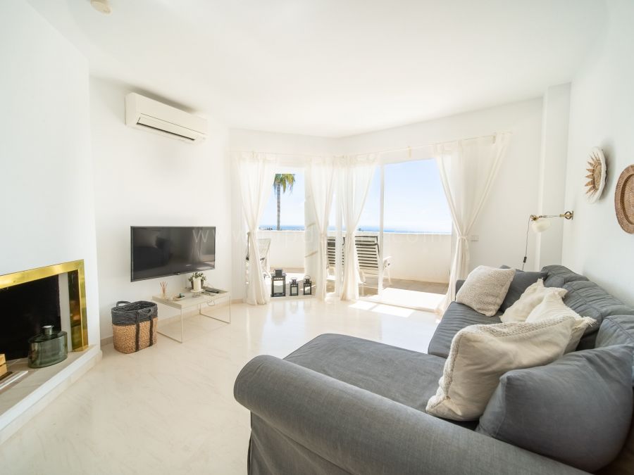 Zwei-Zimmer-Wohnung Panoramablick auf das Meer, Calahonda