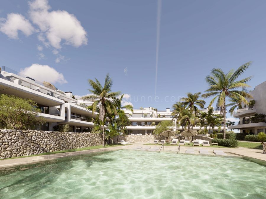 Modernes Erdgeschossapartment mit Privatem Garten im Westen von Estepona