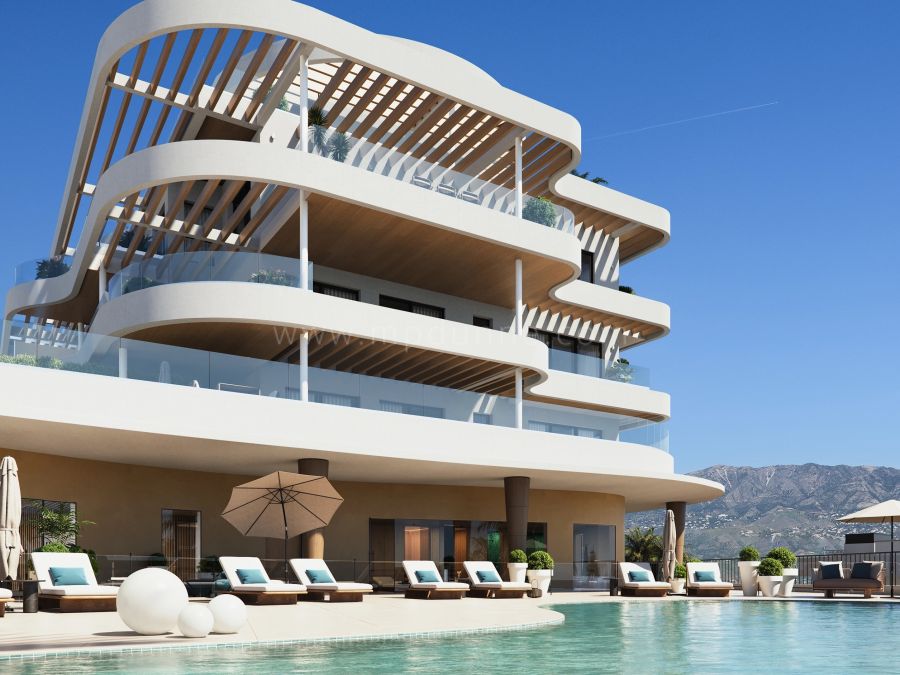 Apartamento Moderno de Dos Dormitorios con Vistas Panorámicas en Mijas