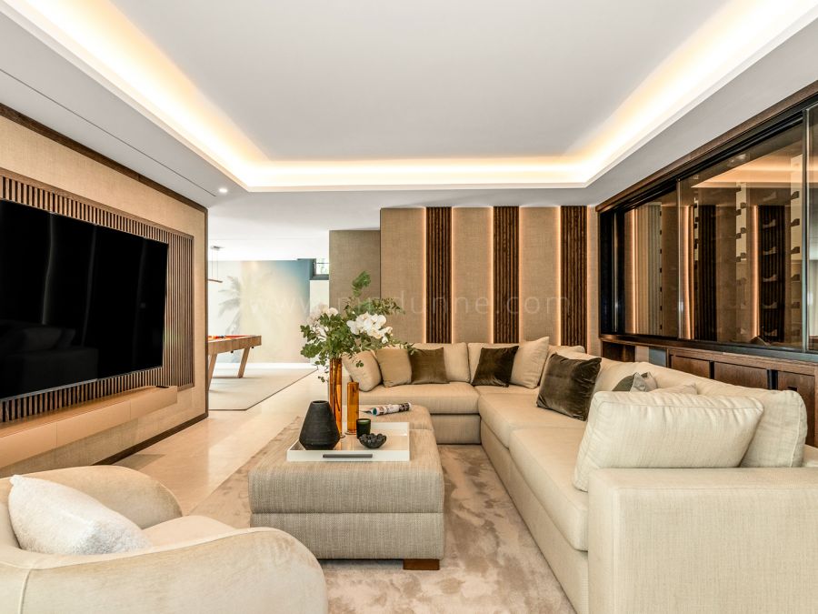 Villa mediterránea moderna en el Valle del Golf de Nueva Andalucía