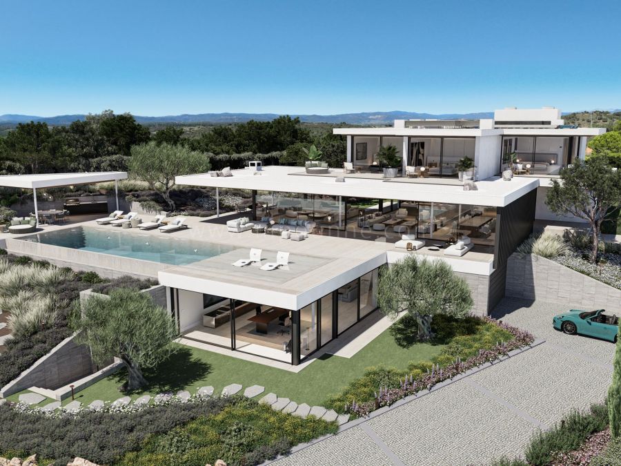 Modern Luxury Villa with Panoramic Views in La Reserva, Sotogrande