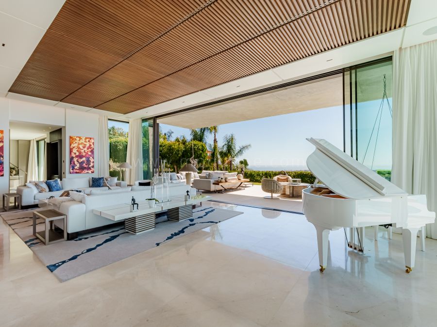 Luxusvilla mit Panoramablick auf das Meer in Lomas de La Quinta