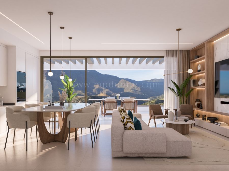 Modern Two-Bedroom Apartment with Sea Views in Estepona