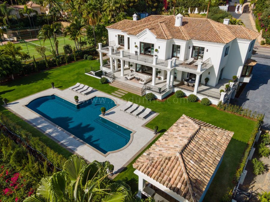 Villa Familiale de Luxe avec Vue sur la Mer à Sierra Blanca, Marbella