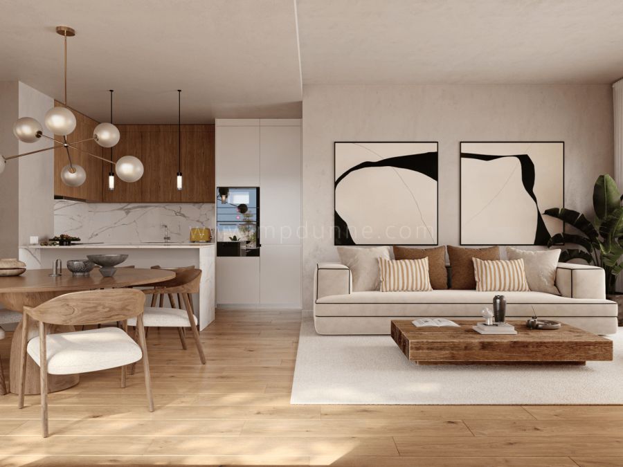 Apartamento de Dos Dormitorios con Terraza en Las Mesas, Estepona