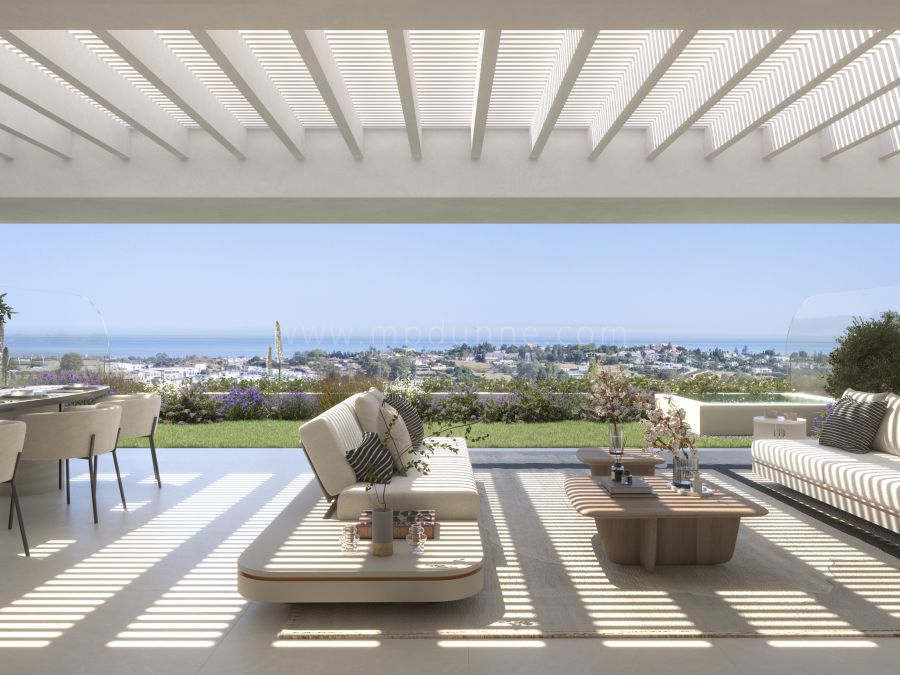 Penthouse duplex de luxe avec piscine privée sur solarium à Benahavís