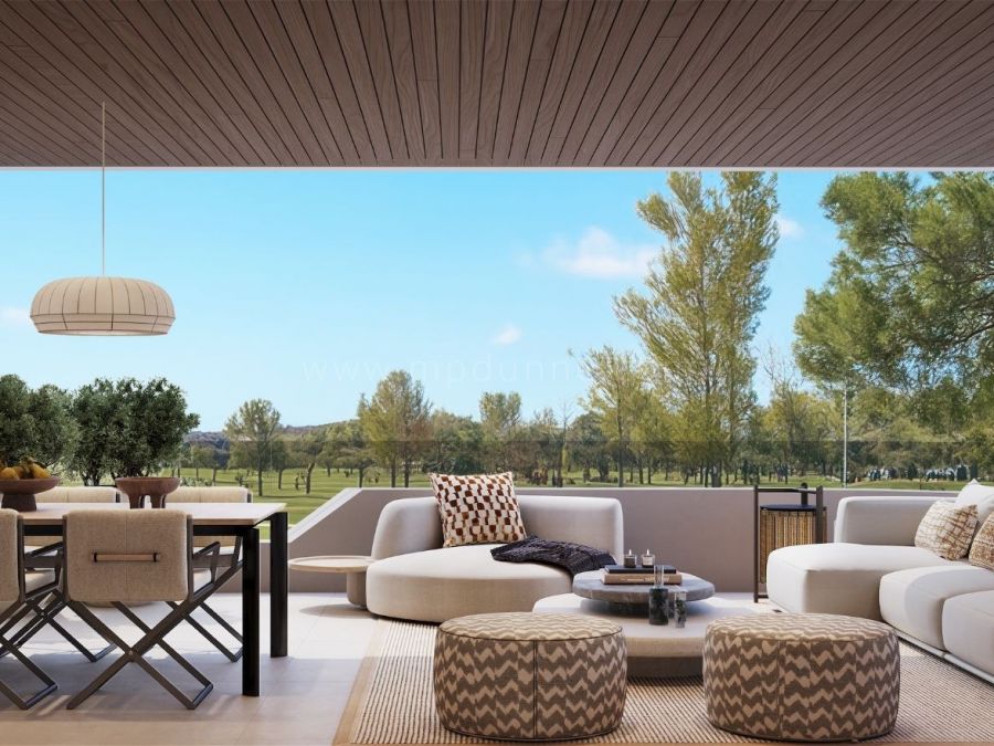 New Luxury Golfside Apartment with Private Pool, Estepona