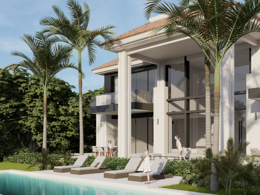 Moderne Villa mit Meer- und Bergblick in Rocío de Nagüeles