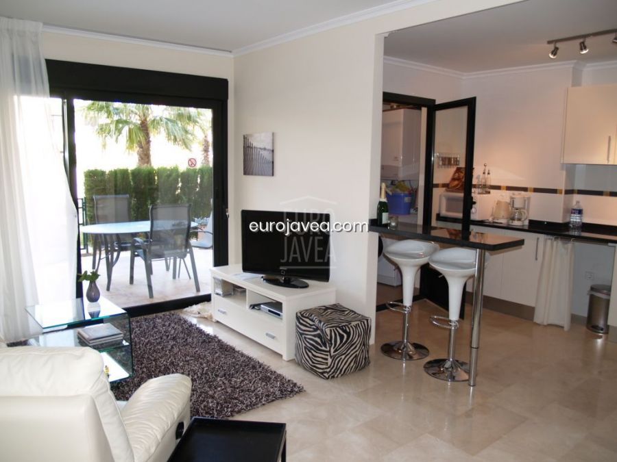 Luxury apartment for rent , close to the Arenal Beach. Ground floor apartment with terrace with direct access to the communal pool