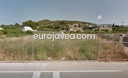 Plot for sale in Jávea with open views
