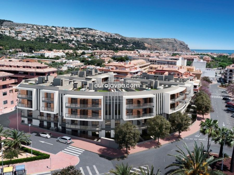 Newly built residential apartments for sale in Jávea near to the beach