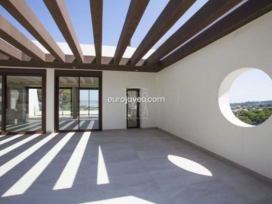 Recently built villa for sale in Jávea in the exclusive area of Tosalet
