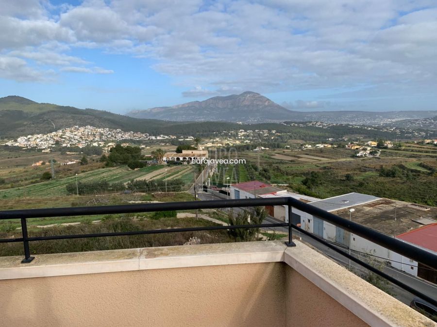 Penthouse for sale in Benitachell with open views and large private terrace