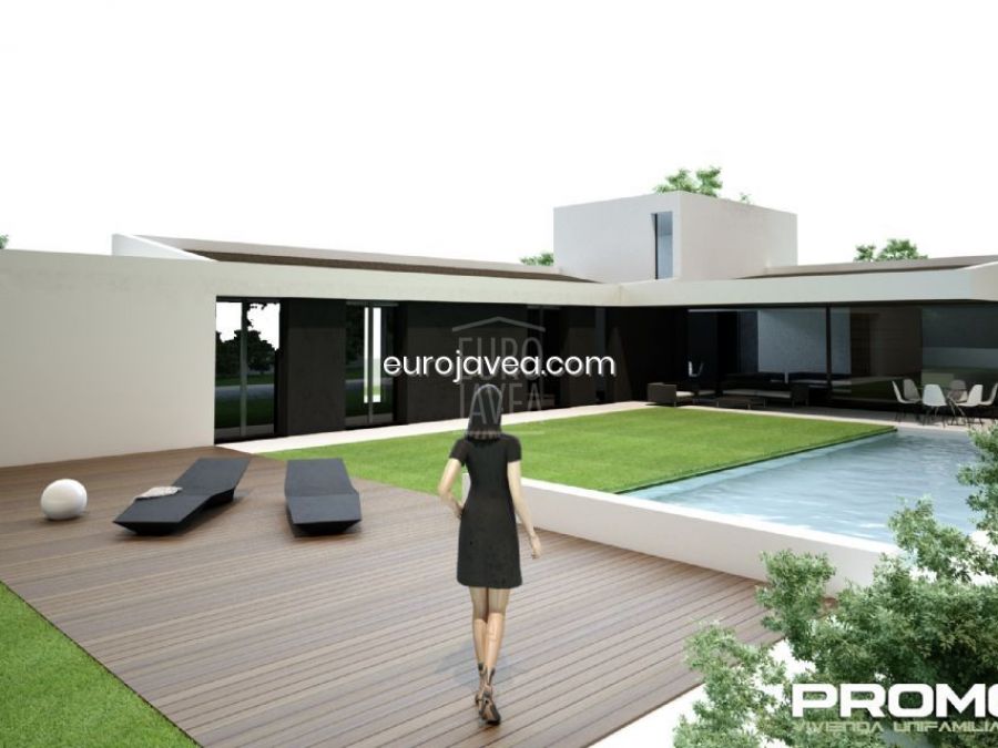 Project for modern style housing, for sale in Jávea.