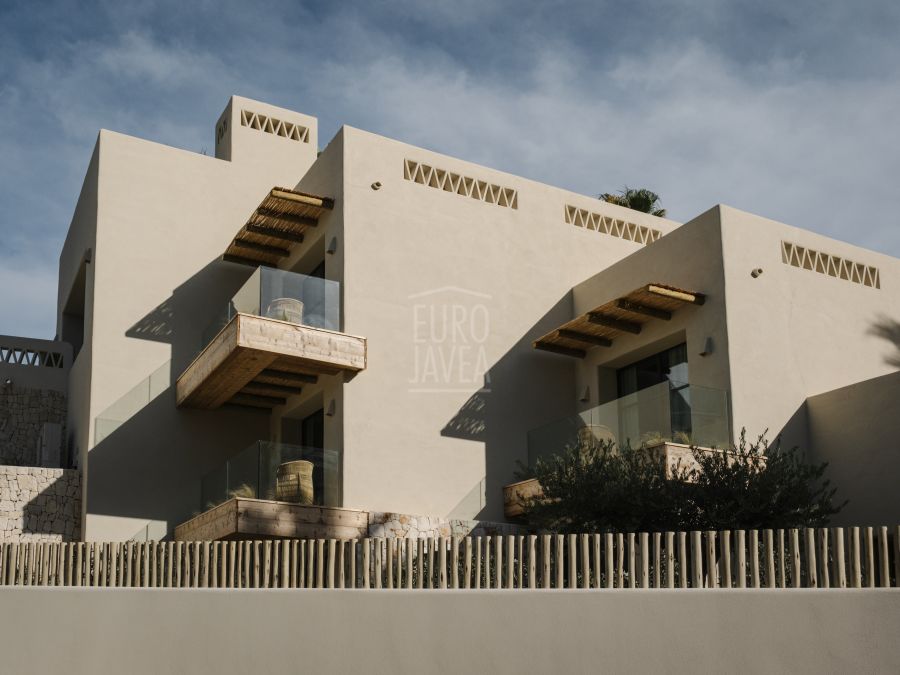 " Casa Garrofer " Lujosa villa de estilo Ibiza con vistas panorámicas al mar