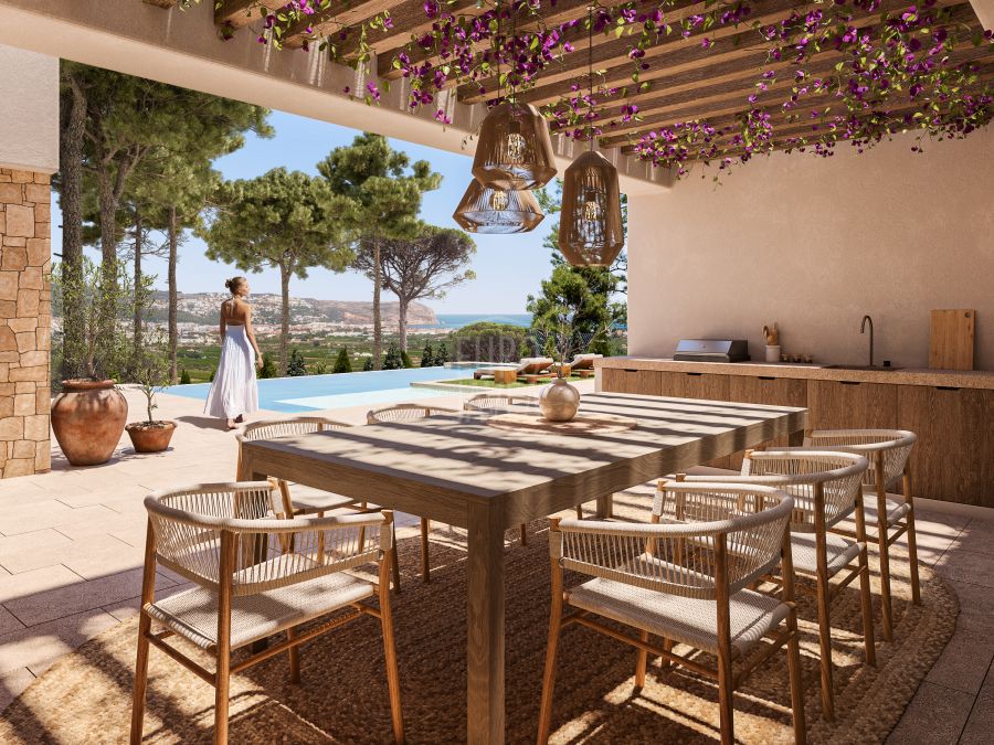 Can Llum, une villa méditerranéenne exclusive à Javea qui allie élégance, confort et design intemporel