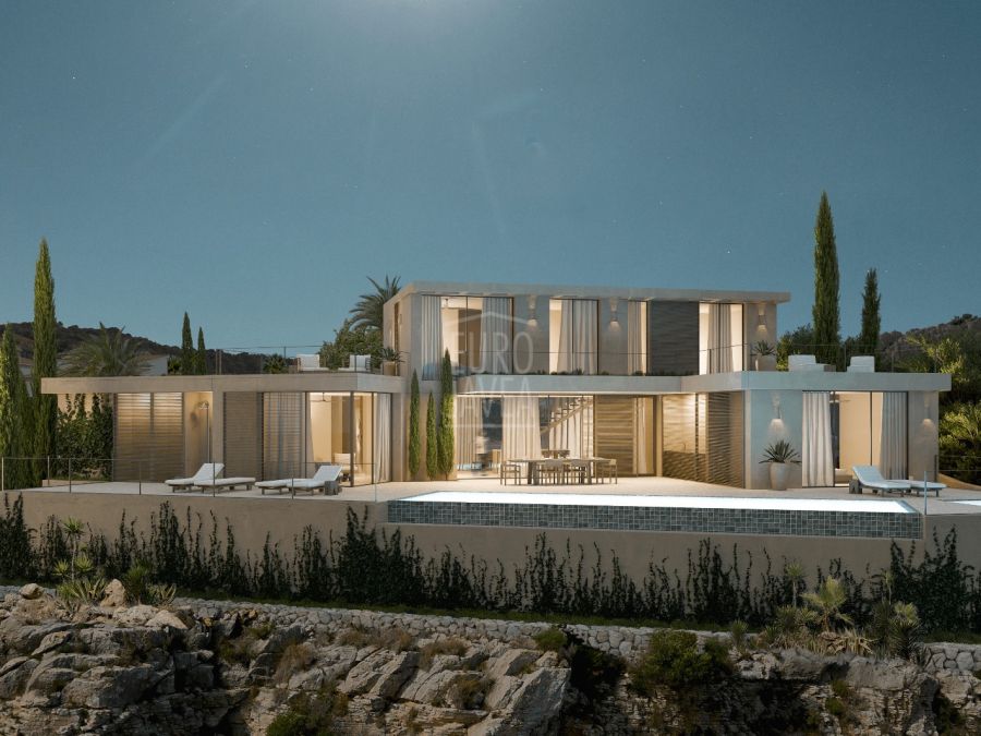 Luxueuse villa à vendre à Cumbre de Sol avec des vues à couper le souffle