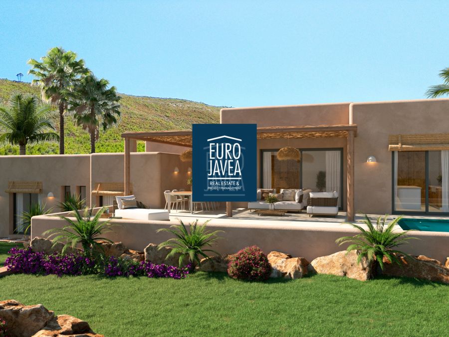 Villa mediterránea de reciente construcción que combina elegancia y confort