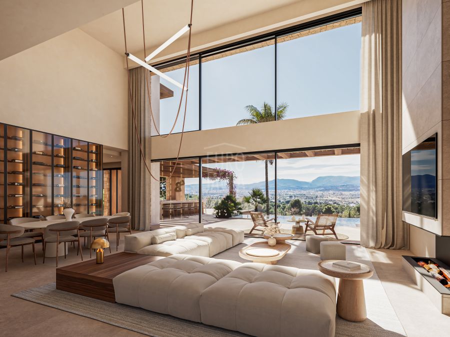 "Villa Aura" , un proyecto en exclusiva a los pies del Montgó . Con licencia concedida lista para construir