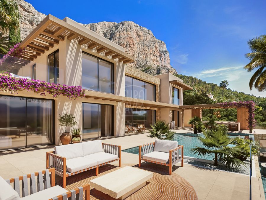 "Villa Aura" , un proyecto en exclusiva a los pies del Montgó . Con licencia concedida lista para construir