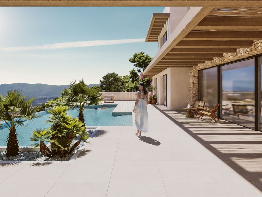 "Villa Aura" , un proyecto en exclusiva a los pies del Montgó . Con licencia concedida lista para construir