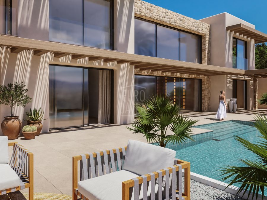 "Villa Aura" , un proyecto en exclusiva a los pies del Montgó . Con licencia concedida lista para construir