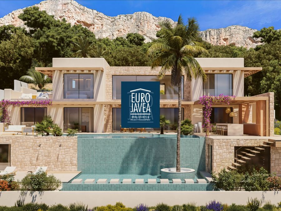 "Villa Aura" , un proyecto en exclusiva a los pies del Montgó . Con licencia concedida lista para construir