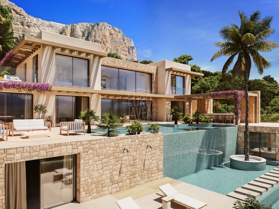 "Villa Aura" , un proyecto en exclusiva a los pies del Montgó . Con licencia concedida lista para construir