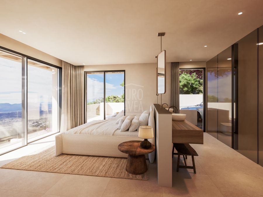 "Villa Aura" , un proyecto en exclusiva a los pies del Montgó . Con licencia concedida lista para construir
