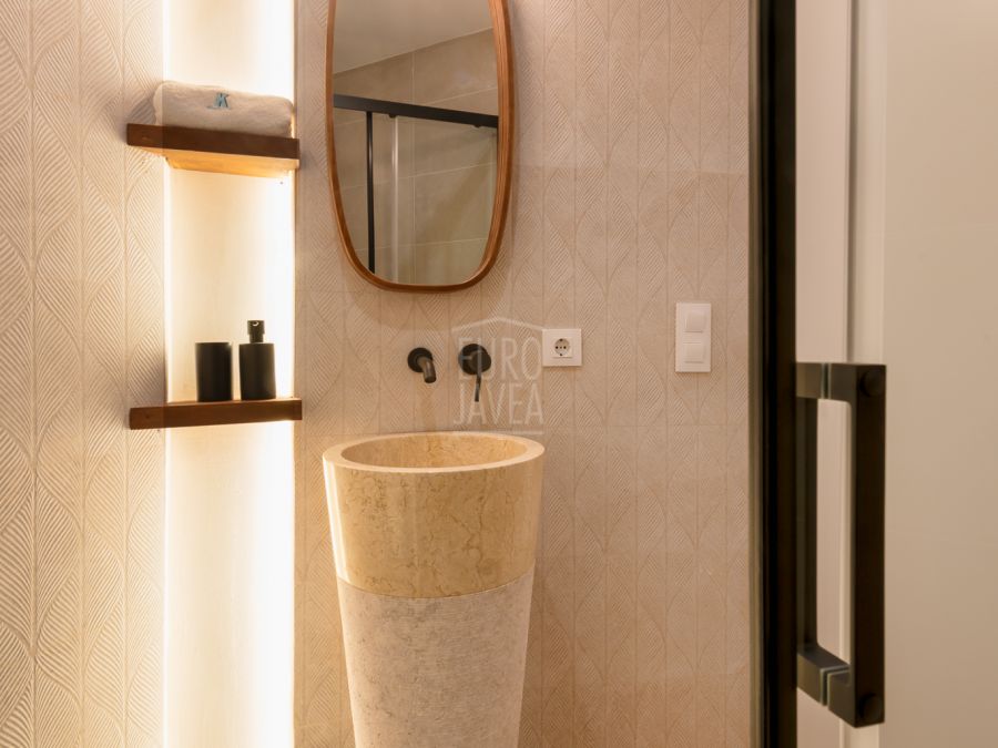 Penthouse de luxe dans le port de Jávea avec vue dégagée
