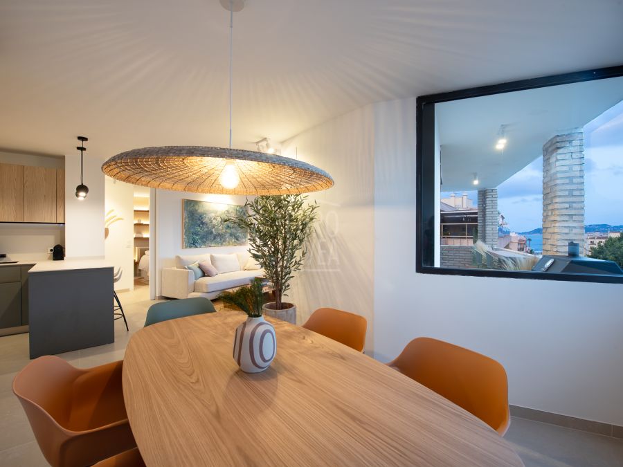 Penthouse de luxe dans le port de Jávea avec vue dégagée