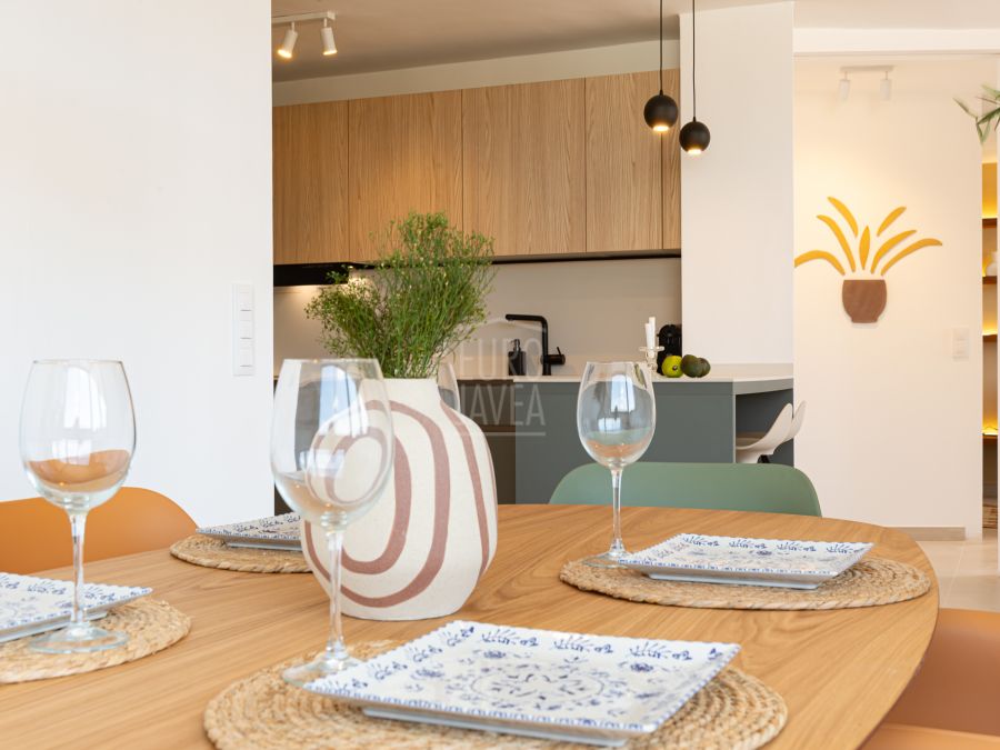 Penthouse de luxe dans le port de Jávea avec vue dégagée