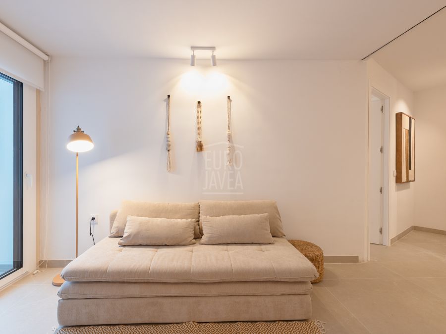 Penthouse de luxe dans le port de Jávea avec vue dégagée