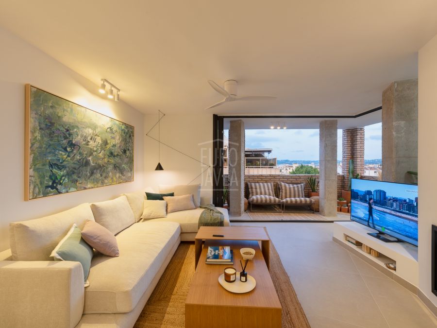 Penthouse de luxe dans le port de Jávea avec vue dégagée