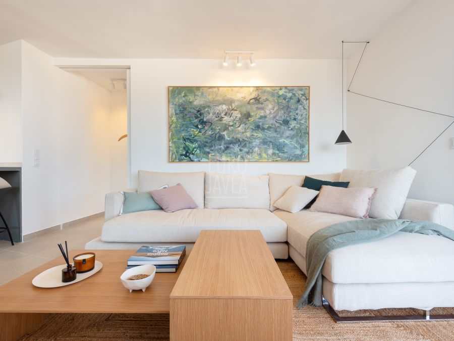 Penthouse de luxe dans le port de Jávea avec vue dégagée