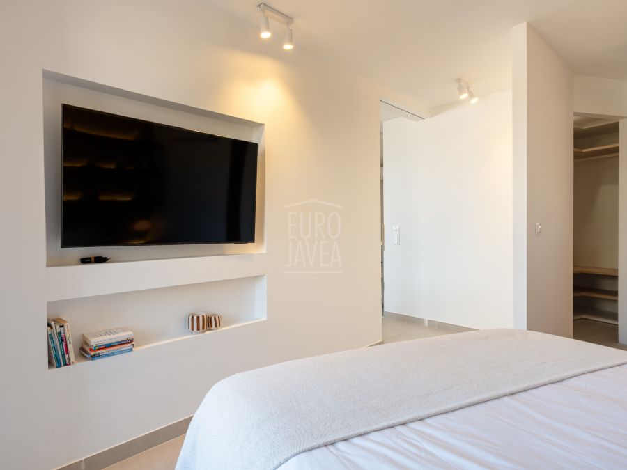 Penthouse de luxe dans le port de Jávea avec vue dégagée