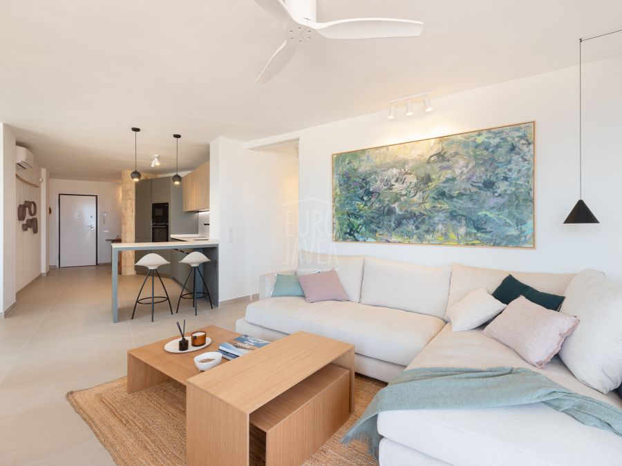 Penthouse de luxe dans le port de Jávea avec vue dégagée