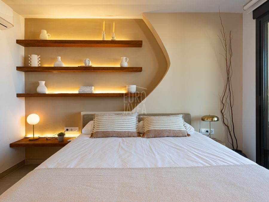 Penthouse de luxe dans le port de Jávea avec vue dégagée