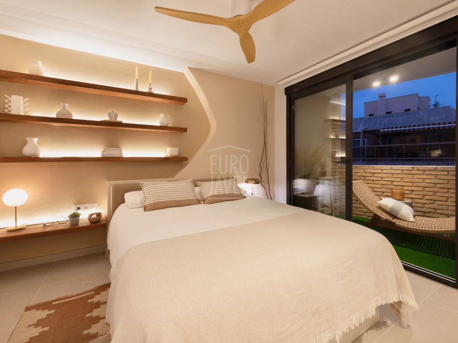 Penthouse de luxe dans le port de Jávea avec vue dégagée