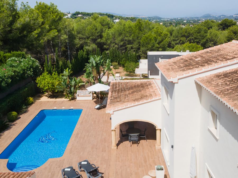 Exclusiva Villa Maris con vistas panormicas al Montgó