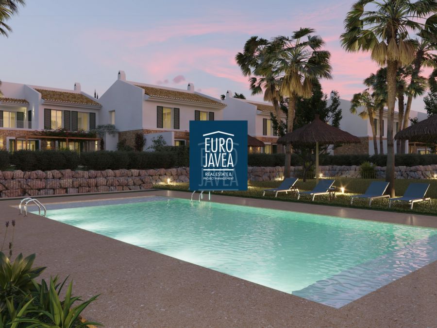 Elegante rijwoning in de woonwijk Cumbres del Tosalet, Jávea