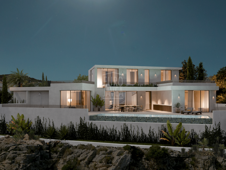 Contemporary-style villa in Cumbre de Sol