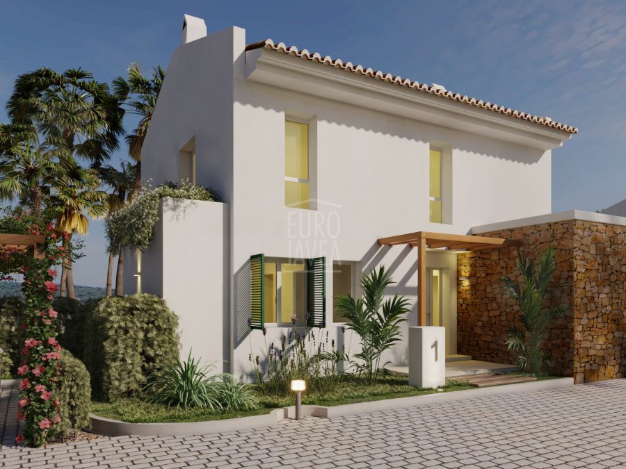 Luxury villa with private garden in the Cumbres del Tosalet residential area, Jávea