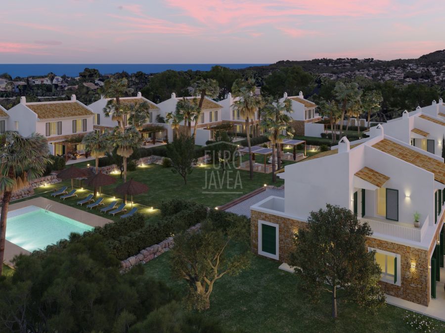 Luxury villa with private garden in the Cumbres del Tosalet residential area, Jávea