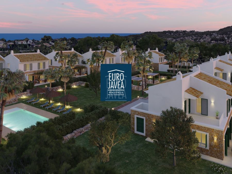 Luxury townhouse in the Cumbres del Tosalet residential area, Jávea