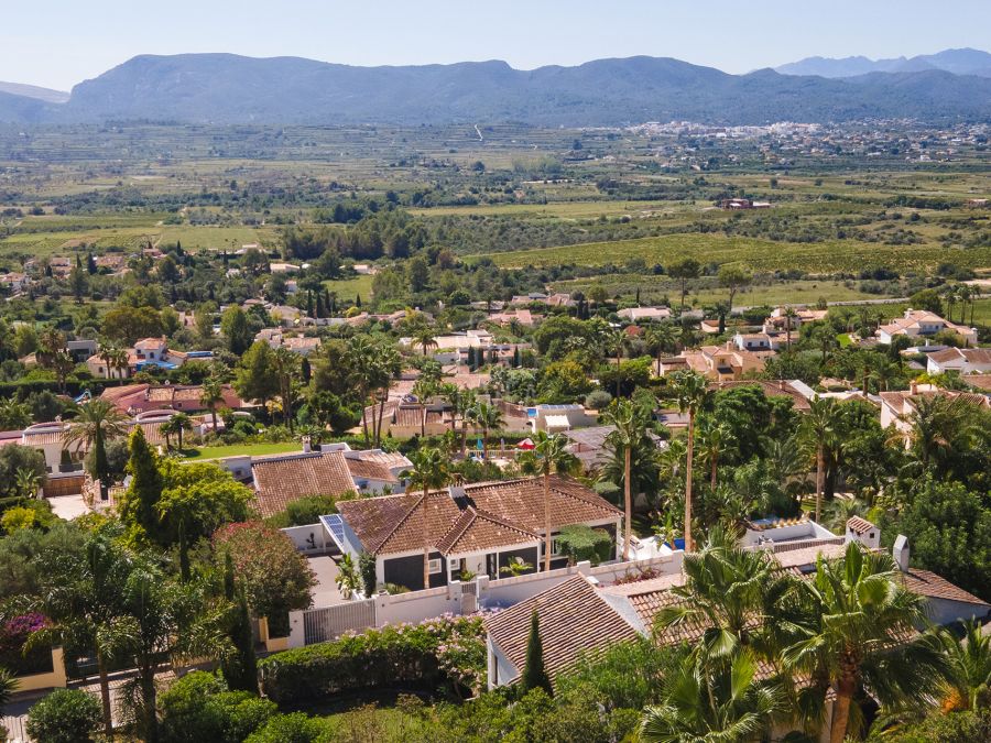 Coconut Lodge Villa am Montgó mit Südausrichtung und Panoramablick