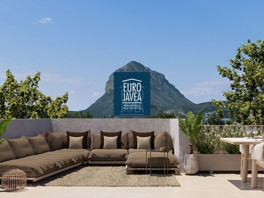 Luxury penthouse with impressive terrace in the Blooming Village Residential Complex in Jávea